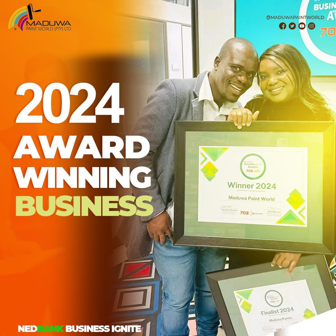 Winning a business award
